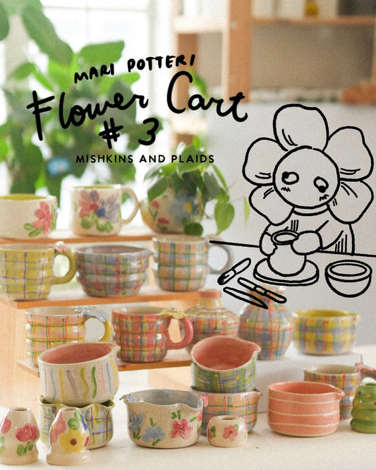 MARI POTTERI FLOWER CART #3