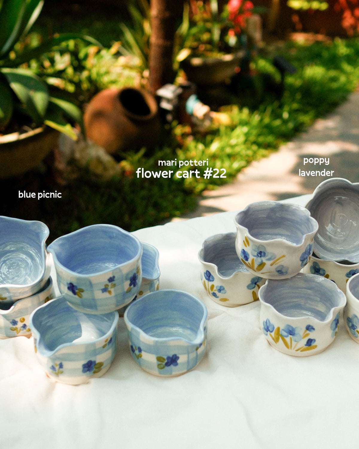 MARI POTTERI : FLOWER CART #22