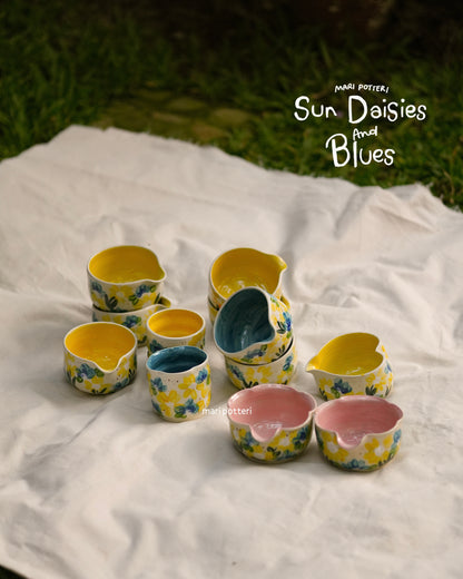 MARI POTTERI SUN DAISIES AND BLUES MATCHARI