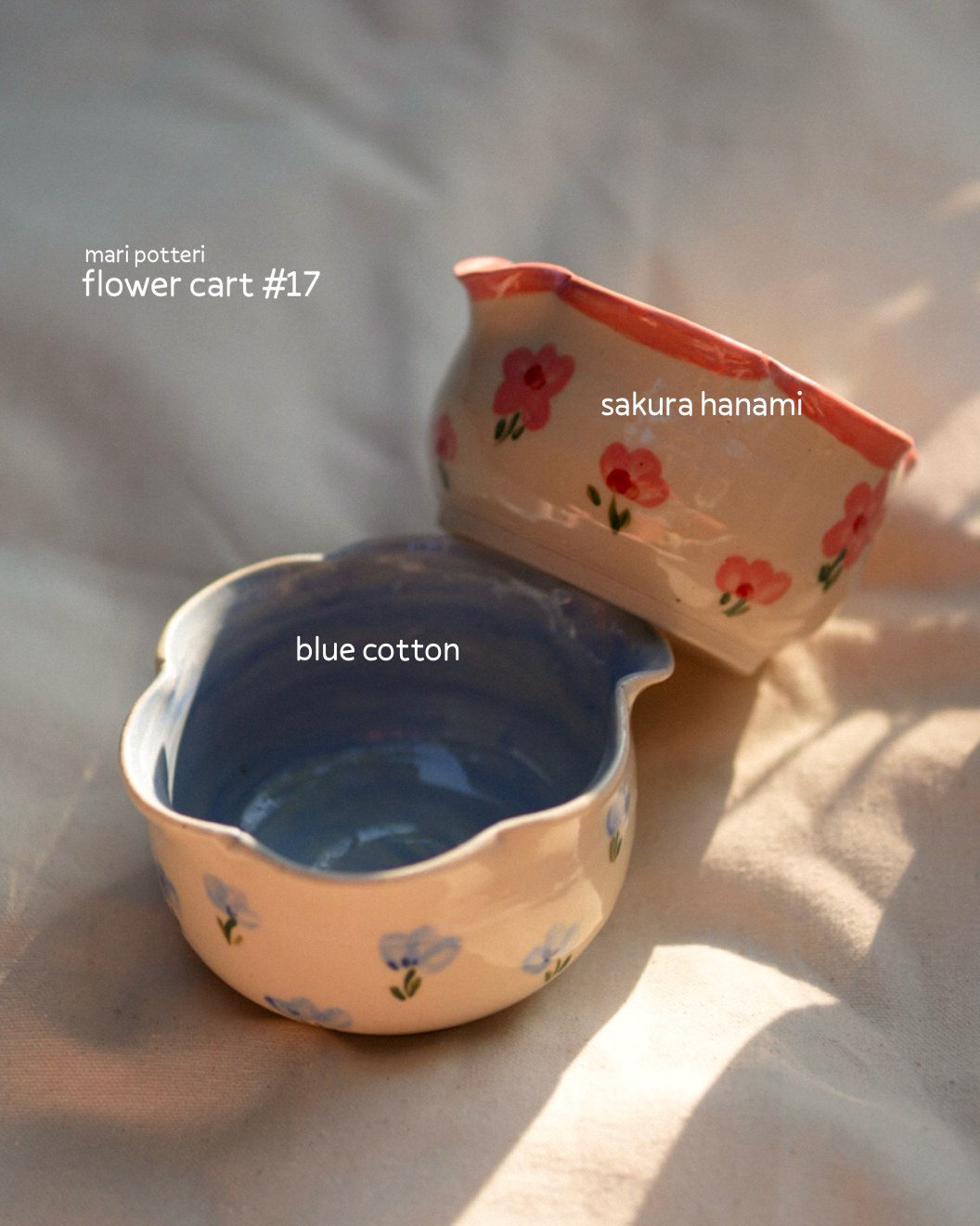 MARI POTTERI : FLOWER CART #17