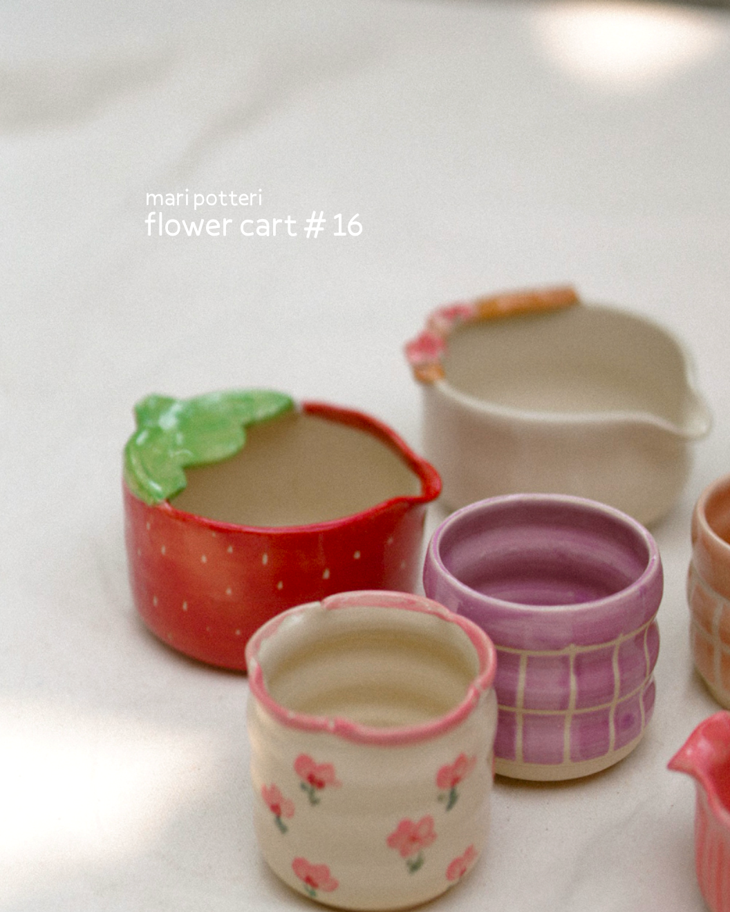 MARI POTTERI : FLOWER CART #16