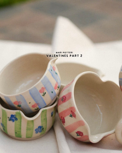 MARI POTTERI STRIPED BOUQUET MATCHARI