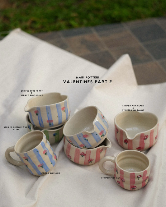 MARI POTTERI STRIPED BOUQUET MATCHARI