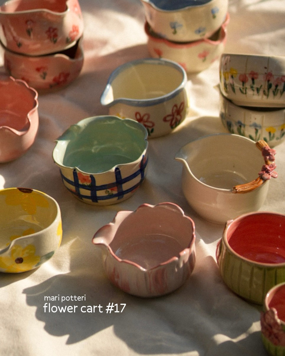 MARI POTTERI : FLOWER CART #17