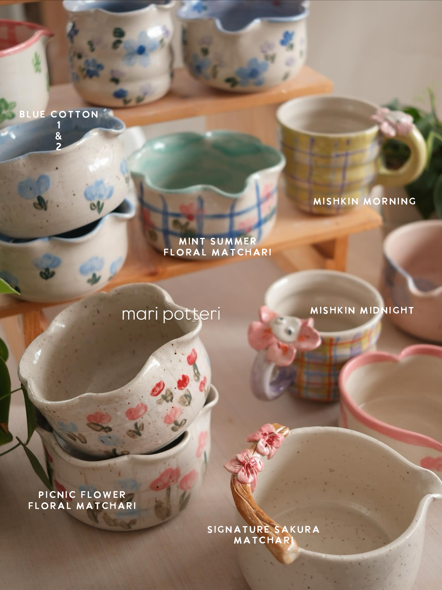 MARI POTTERI FLOWER CART #5