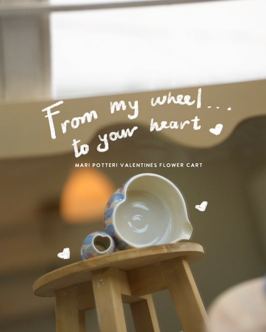 MARI POTTERI : FLOWER CART #13 (VALENTINES FLOWER CART)