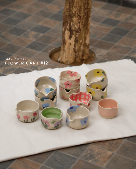 MARI POTTERI : FLOWER CART #12