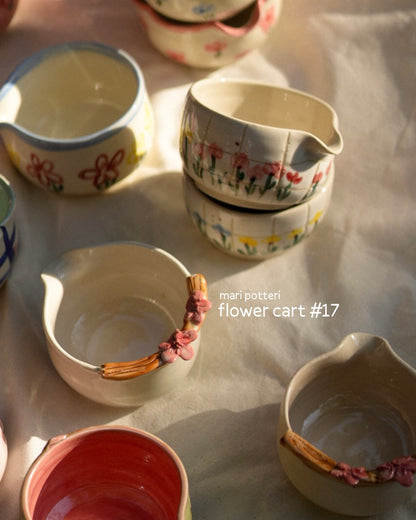 MARI POTTERI : FLOWER CART #17