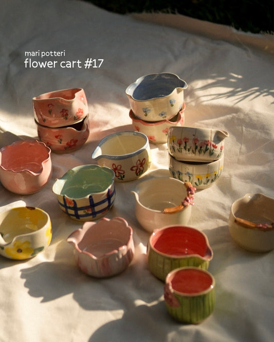 MARI POTTERI : FLOWER CART #17