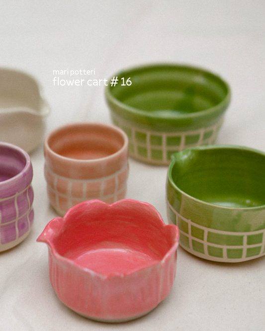 MARI POTTERI : FLOWER CART #16