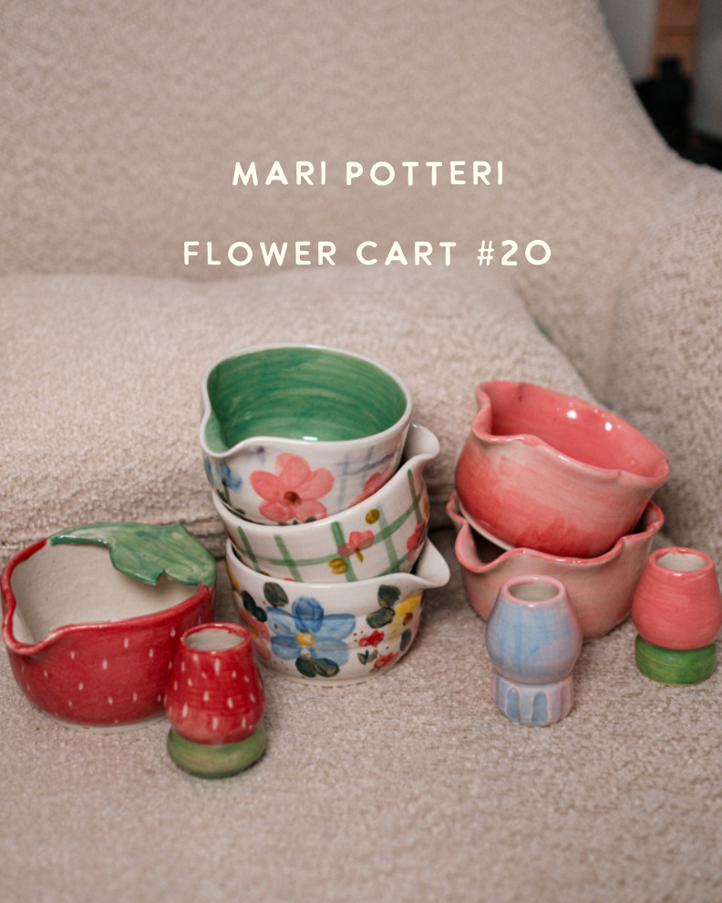MARI POTTERI : FLOWER CART #20