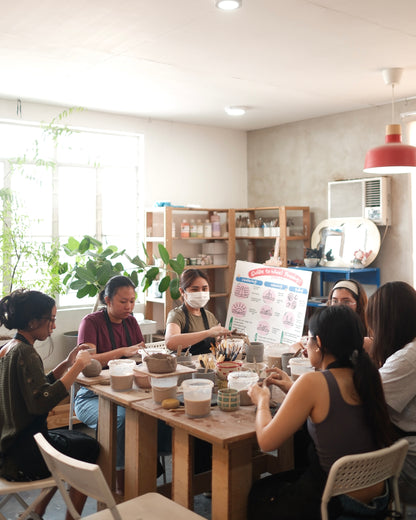 MARI POTTERI CLAY HOUSE - HAND BUILDING MUG MAKING CLASSES