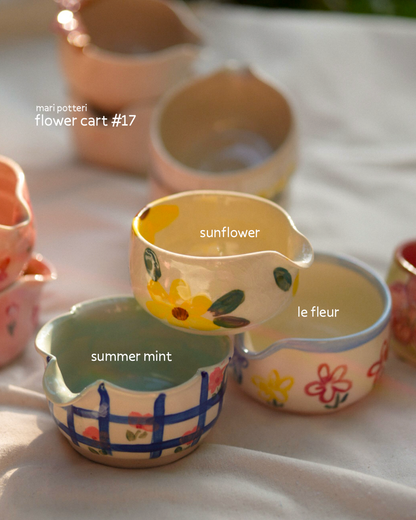 MARI POTTERI : FLOWER CART #17