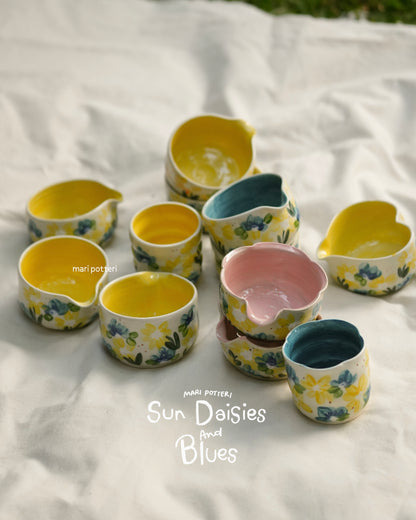 MARI POTTERI SUN DAISIES AND BLUES MATCHARI