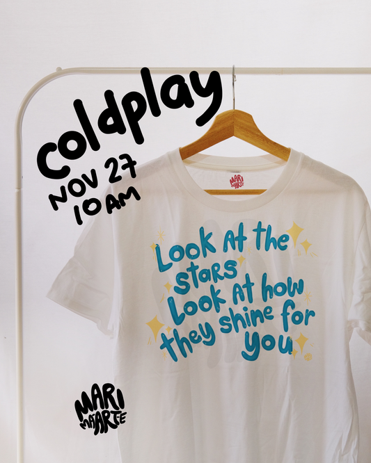 COLDPLAY YELLOW V1 SHIRT