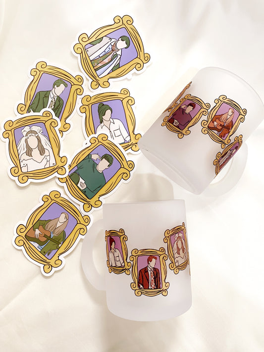 FRIENDS FRAME STICKER PACK